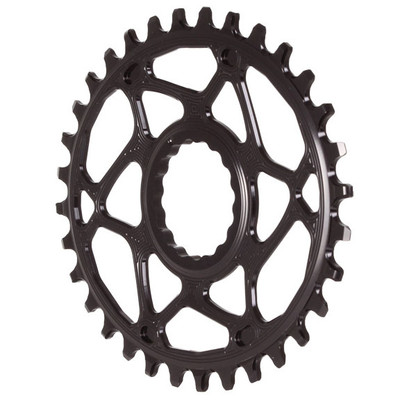 absoluteBLACK Spiderless Cinch DM Oval Chainring, 32T - Black