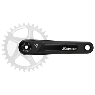 Race Face Turbine Cranks, 136mm Spindle, 175mm Arms, Black