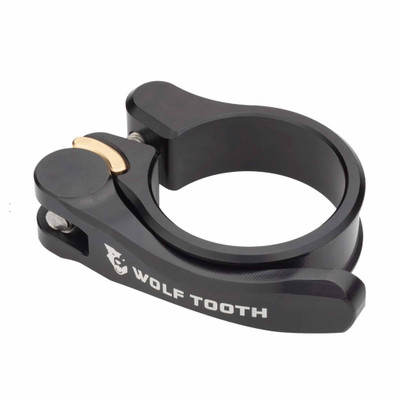 Wolf Tooth Components Quick Release Seatpost Clamp, 29.8mm - Black