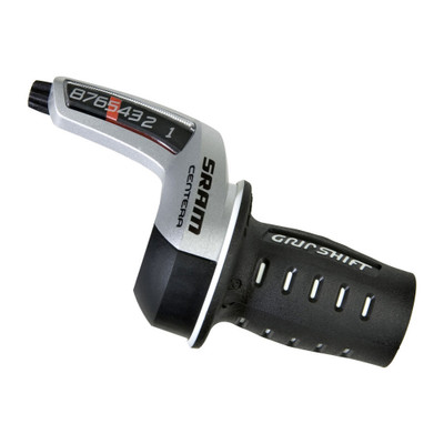 SRAM Centera Twist 3x Front shifter, Silver/Black