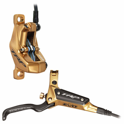 TRP DHR EVO Disc Brake, Rear/Right - Gold (HD-M846)