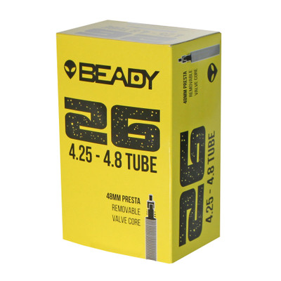 Beady Butyl Tube, 26x4.25-4.8" PV 48mm