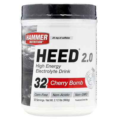 Hammer Nutrition Heed, Cherry Bomb 2.0, 32 Servings