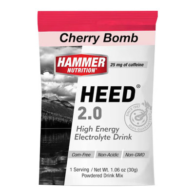 Hammer Nutrition Heed, Cherry Bomb 2.0, 1.06oz (12/Box)
