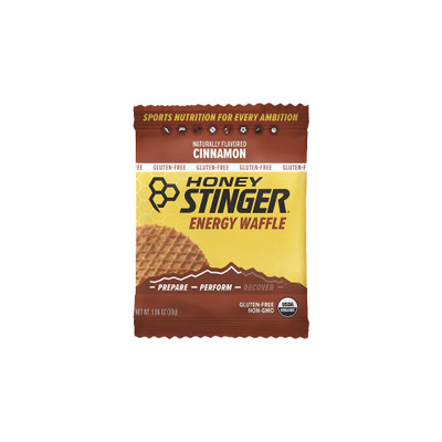 Honey Stinger Gluten-Free Stinger Waffle, Cinnamon, 12/Count