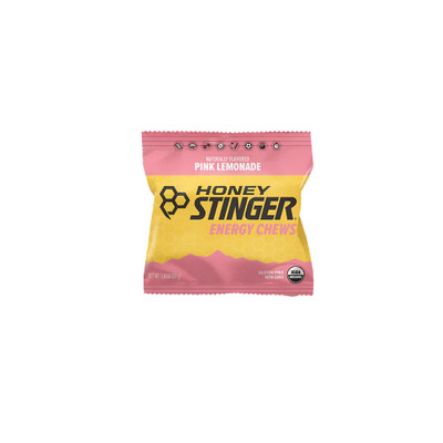 Honey Stinger Organic Energy Chews, Pink Lemonade, 12/Count