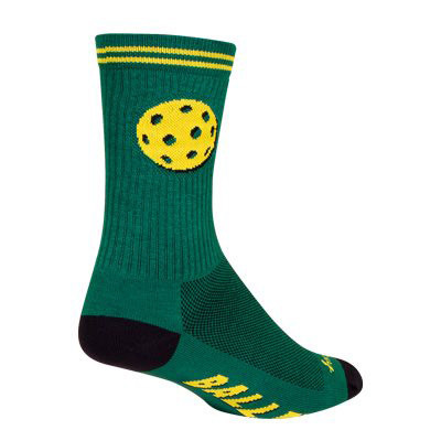 Sockguy Crew Baller 6" Socks, 9-13, Green