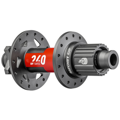 DT Swiss 240 EXP 6B-Disc Rear Hub, 28h, 12x148, MS, 54t