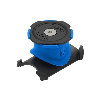 Quad Lock Stem/Handlebar Bike Mount, Black/Blue