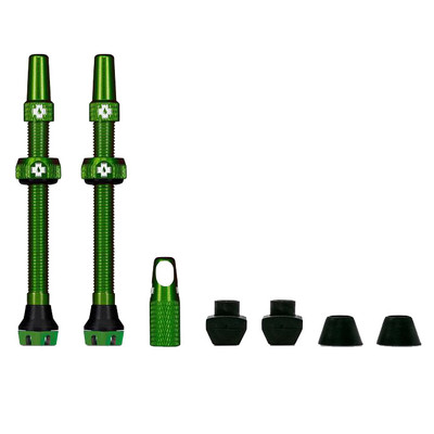 Muc-Off Tubeless Valve, 44mm, Pair - Green V2