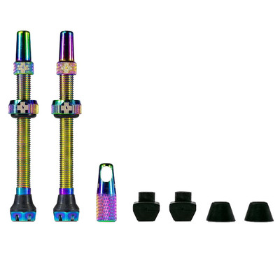 Muc-Off Tubeless Valve, 44mm, Pair - Iridescent V2