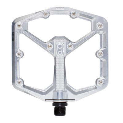 Crankbrothers Stamp 7 Large Platform Pedals, High Polish Silver