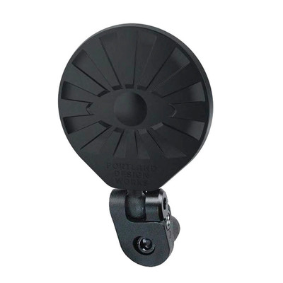 Portland Design Works Watch Your Back Bar End Mirror, Black