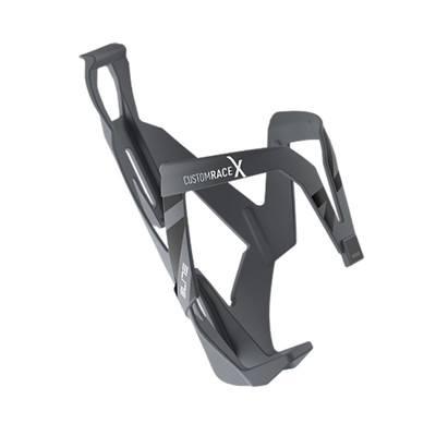 Elite Custom Race X Bottle Cage, Gray/Black