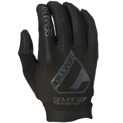 7iDP Transition glove, S, Black/Black