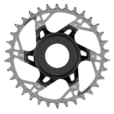 SRAM XX T-Type E-MTB Chainring, Shimano, 34t, Blk/Slv