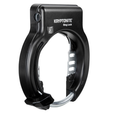 Kryptonite Kryptonite Ring Lock w/ Flex Mount, Black
