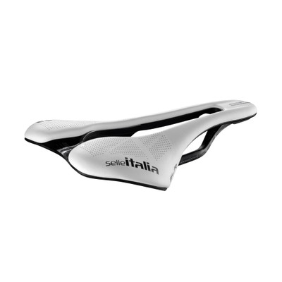 Selle Italia SLR Boost Kit Carbonio L3, Carbon, White,  Fibra-Tek