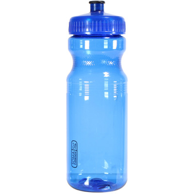 Soma Clear Taste Water Bottle, Blue/Black, 24oz