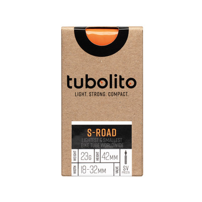 Tubolito S-Tubo Road 700x18-32, PV 42mm Orange