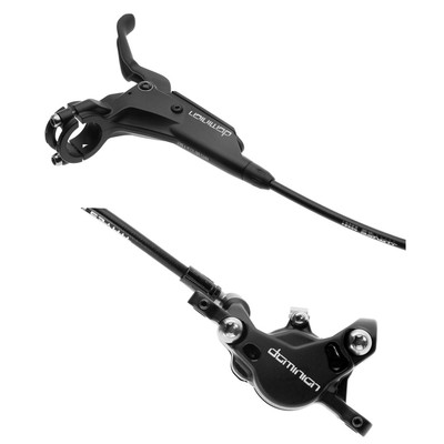 Hayes Brake Dominion T2 Disc Brake, Left/Front, Black/Carbon  NLS