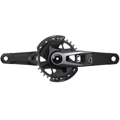 SRAM X0 Eagle 12sp T-Type Wide Cranks w/Guard, 32t, 165mm