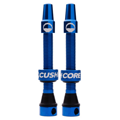 Cush Core Air Valve, 55mm, Blue, Pair