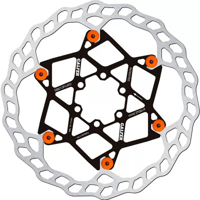 Galfer 180mm Rotor, 6-Bolt, 2.0mm, Floating, Org  NLS