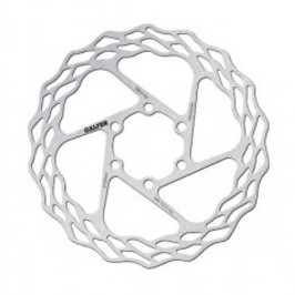 Galfer 160mm Rotor, 6-Bolt , 1.8mm, Road, Silver