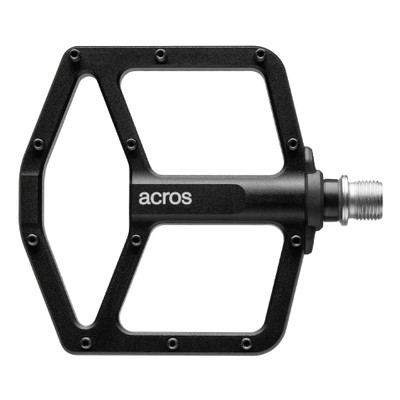 Acros Mtn Flat Pedal, Aluminum, Black