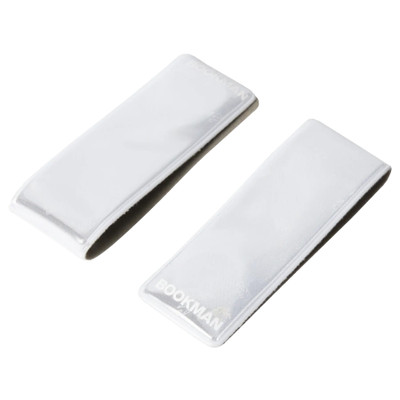 Bookman Visibility Clip-on Reflectors, White