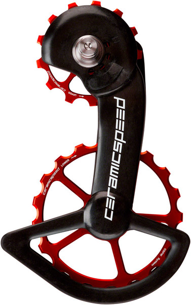 セラミックスピード OSPW R9100-R8000 Red Coated CeramicSpeed Shimano 9100/9150 OSPW Kit Black