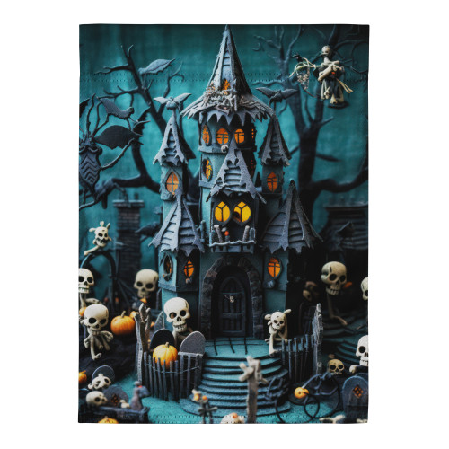 Felt-Halloween Garden flag