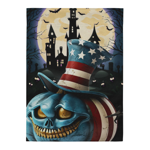 Patriotic-Halloween Garden flag Patriotic-Halloween Garden flag