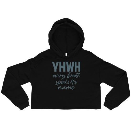 Crop Hoodie YHWH Lungs Crop Hoodie YHWH Lungs