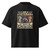 Unisex organic oversized high neck t-shirt Military Veterans Day