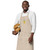 Organic cotton apron Embroidered Pineapple