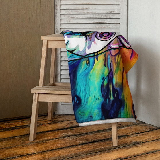 Towel astronaut Play DJ