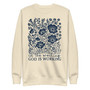 Unisex Premium Sweatshirt In the Waiting God is Working 1