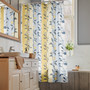 Shower curtain Lemon-Floral-Shabby-Chic