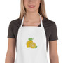 Embroidered Apron Lemon