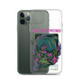Clear Case for iPhone® Black MonsterMind