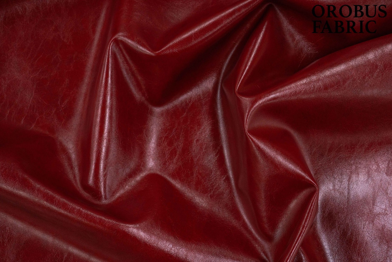 Gloss Top Grain faux leather vinyl