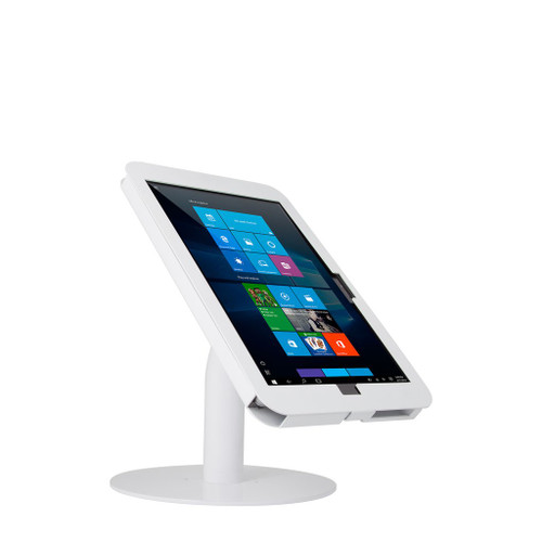 Elevate II Countertop Kiosk for Surface Pro | Pro 4 | Pro 3 (White) by The Joy Factory