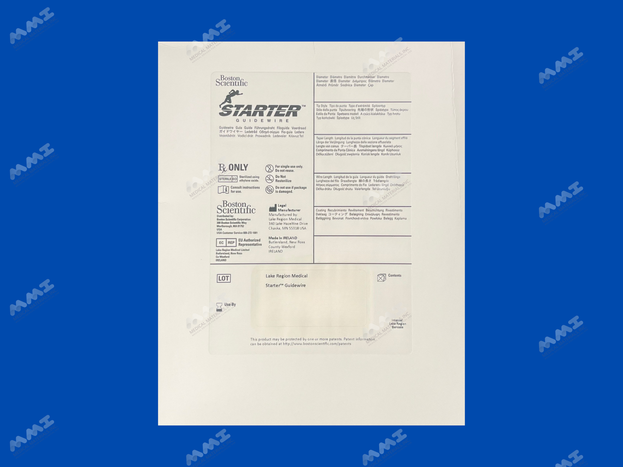 STARTER Guidewire - J Curved Moveable Core - PTFE - .035" x 150cm