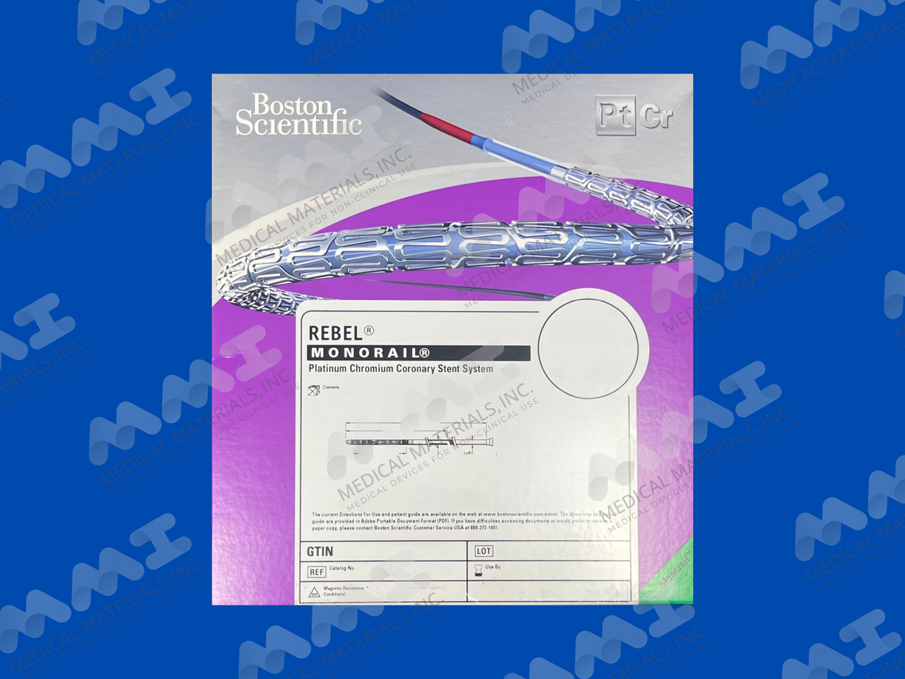 REBEL Platinum Chromium Coronary Stent System - Monorail - 4.00mm x 24mm