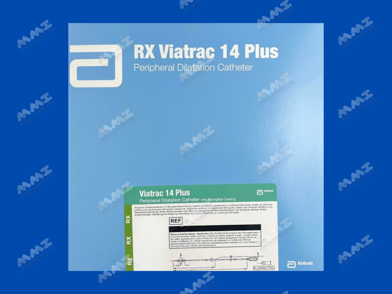 Viatrac 14 Plus Peripheral Dilatation Catheter with Microglide Coating - 5.5mm x 20mm x 135cm