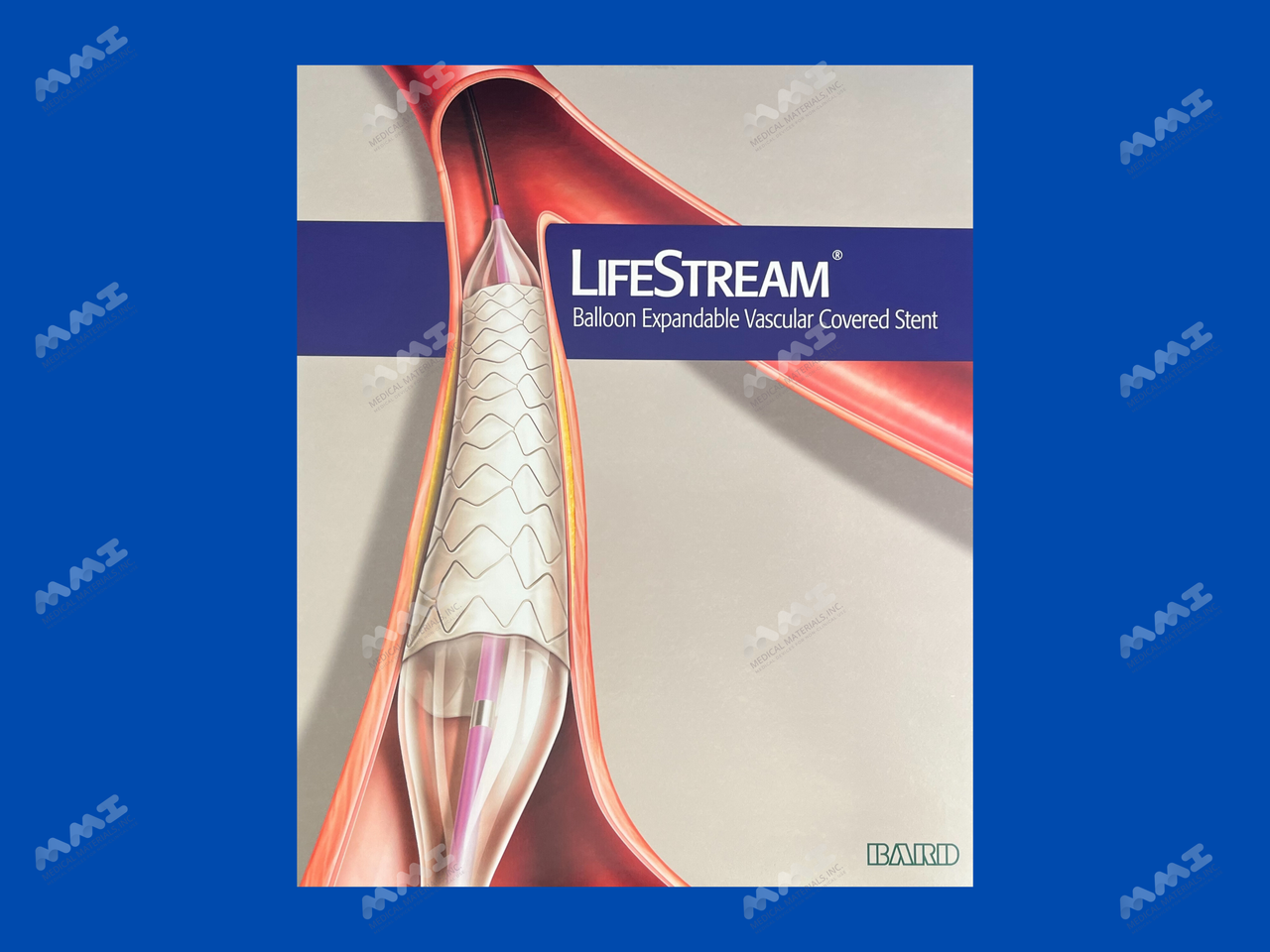 LifeStream Balloon Expandable Vascular Covered Stent - 7mm x 37mm x 135cm