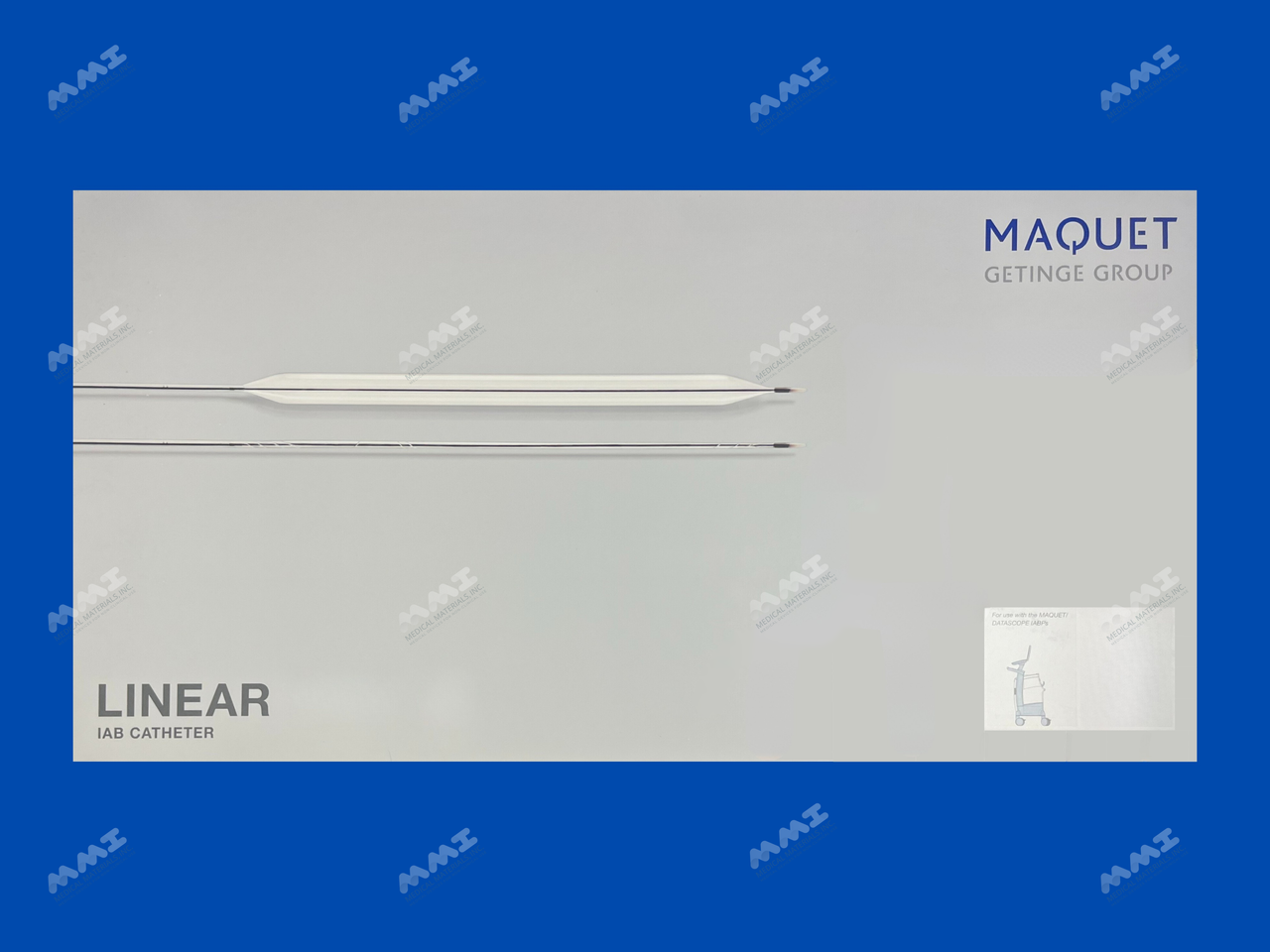 LINEAR 7.5Fr Intra-Aortic Balloon (IAB) Catheter and Insertion Kit - 7.5Fr x 40cc - Non-Expired