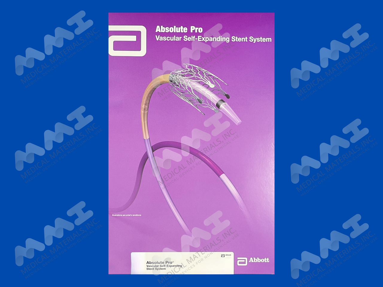 Absolute Pro Vascular Self-Expanding Stent System - OTW - 8.0mm x 40mm x 80cm